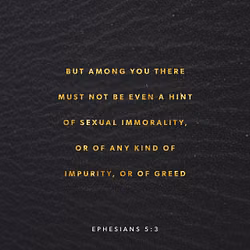 Ephesians 5:3