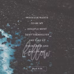 Mark 8:34