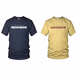 "How To Neighbor" Shirt Art 
