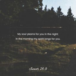 Isaiah 26:9