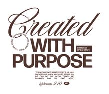 Created With Purpose Shirt - Side Art