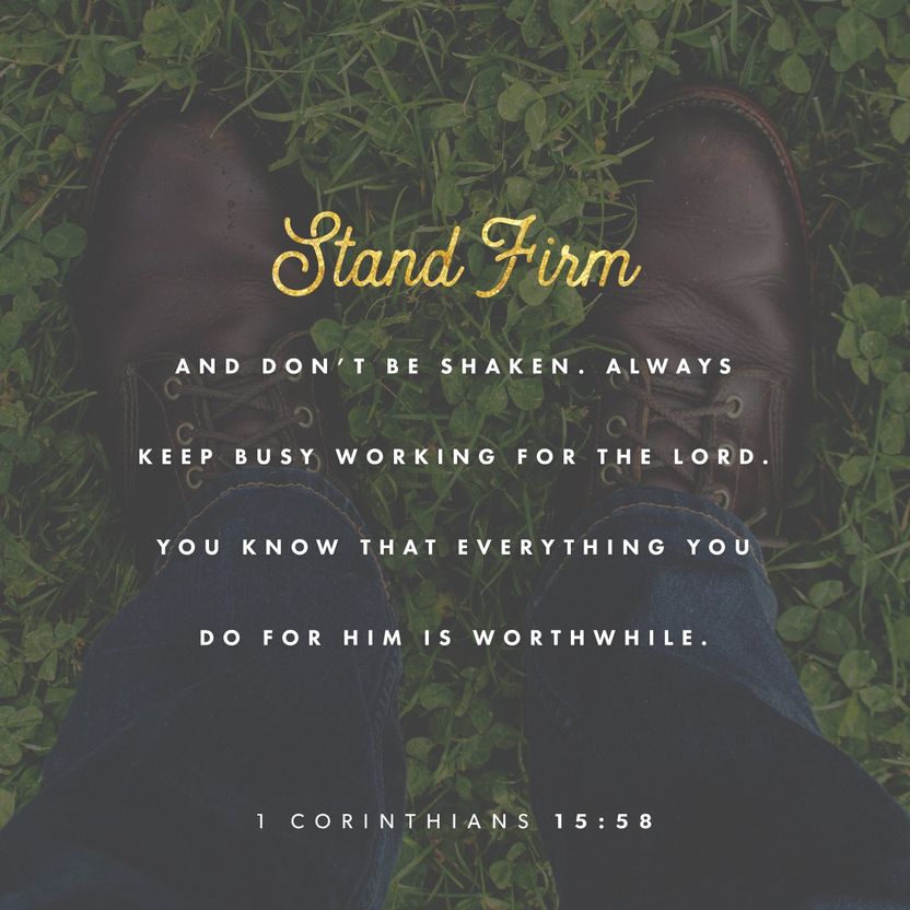 1 Corinthians 15:58
