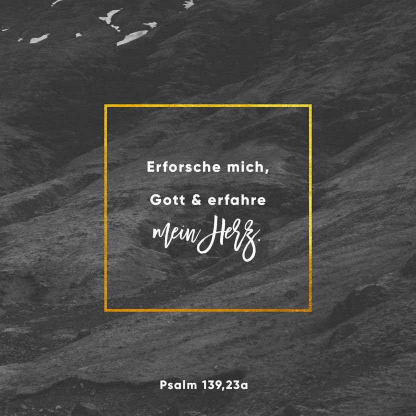 Psalm 139:23
