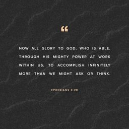 Ephesians 3:20