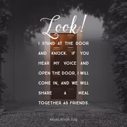 Revelation 3:20