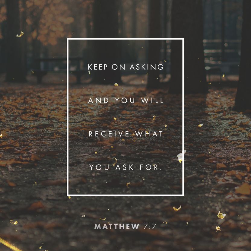 Matthew 7:7