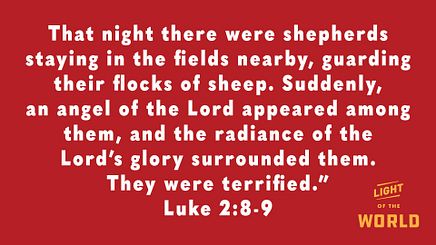 Luke 2:8-9