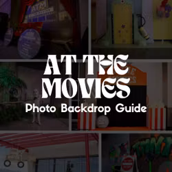 At the Movies Photo Backdrop Guide