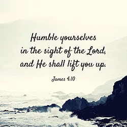 James 4:10 