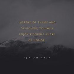 Isaiah 61:7
