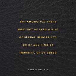 Ephesians 5:3