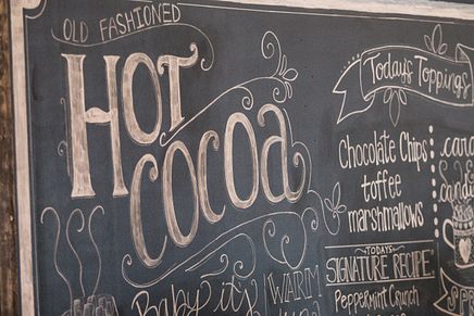 Hot Cocoa Sign
