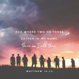 Matthew 18:20