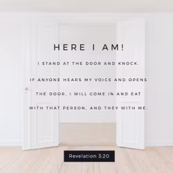 Revelation 3:20