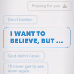 I Want to Believe, But...