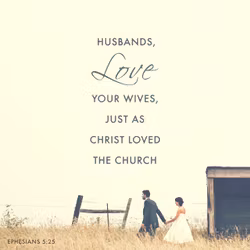 Ephesians 5:25