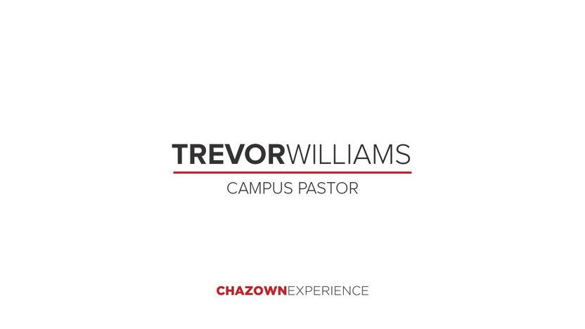 Chazown Experience Title Slide