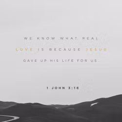 1 John 3:16