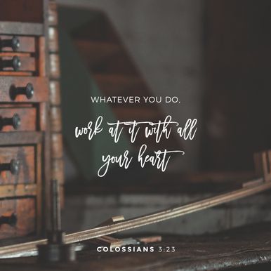 Colossians 3:23