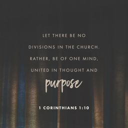 1 Corinthians 1:10