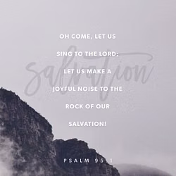 Psalm 95:1