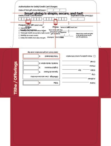 Offering Envelope