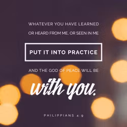 Philippains 4:9