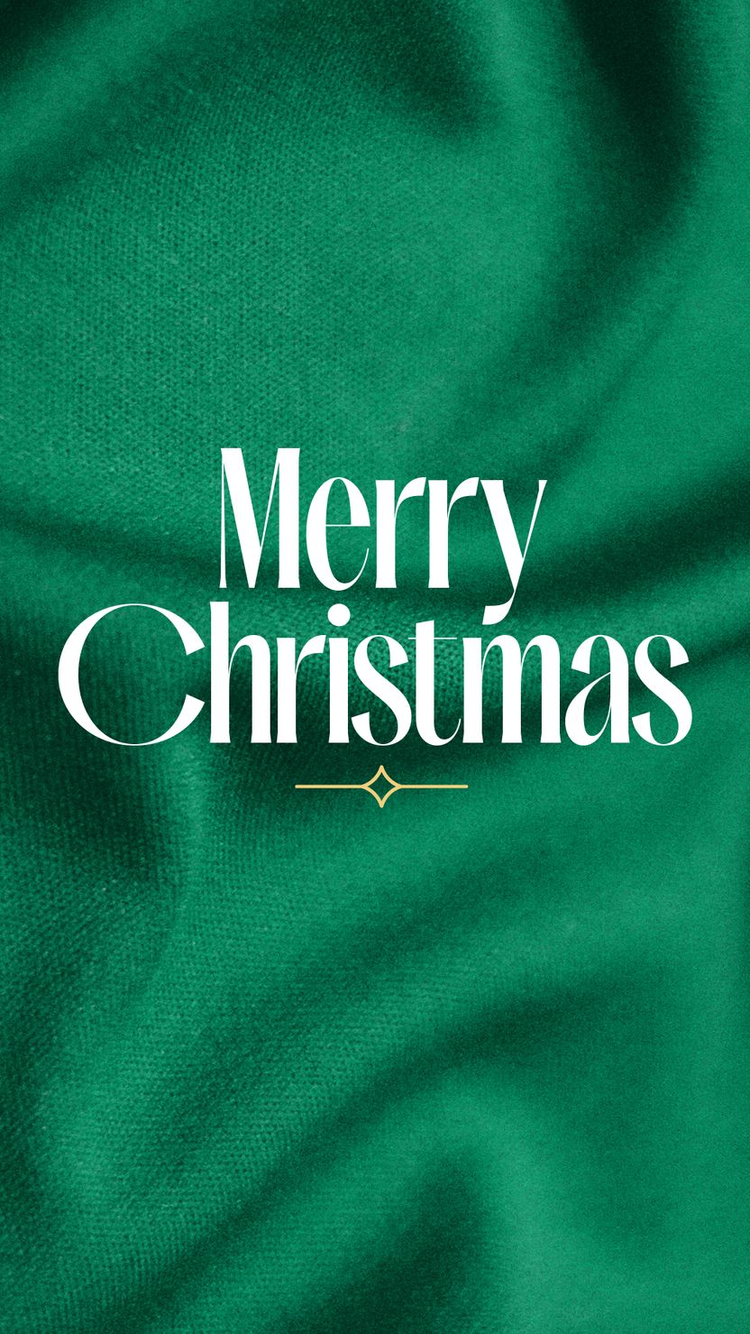 Instagram Story Merry Christmas - Green