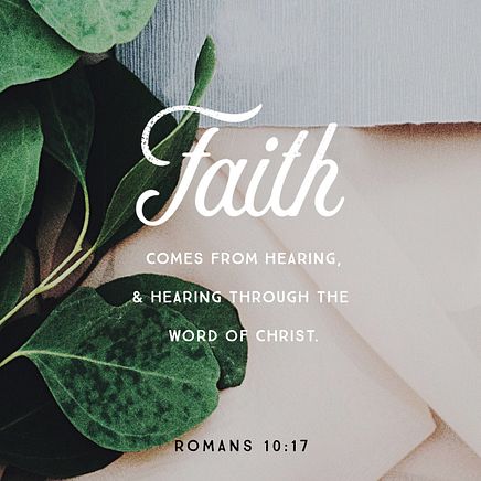 Romans 10:17
