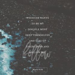 Mark 8:34