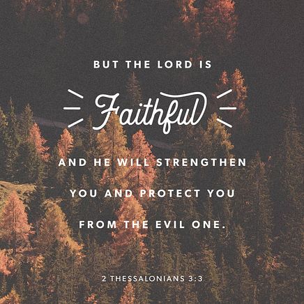 2 Thessalonians 3:3