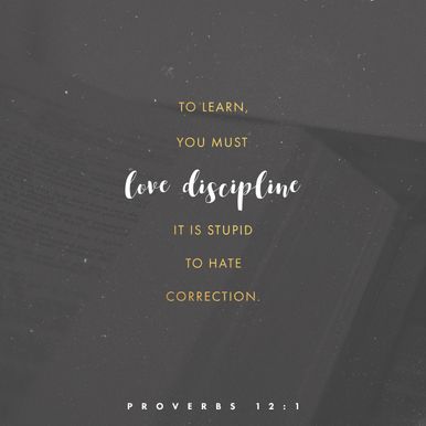 Proverbs 12:1