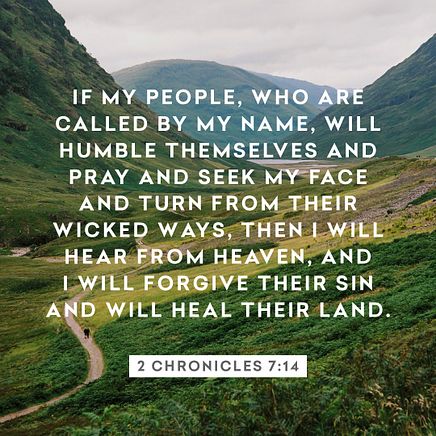 2 Chronicles 7:14 - 2