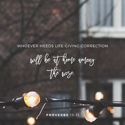 Proverbs 15:31