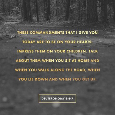 Deuteronomy 6:6