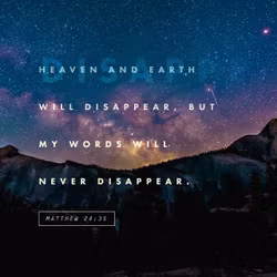 Matthew 24:35
