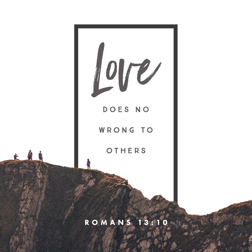 Romans 13:10 - English