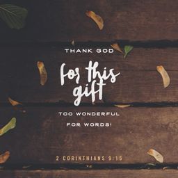 2 Corinthians 9:15