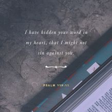 Psalm 119:11