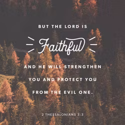 2 Thessalonians 3:3