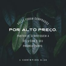 1 Corinthians 6:20