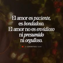 12 de junio - 1 Corintios 13:4