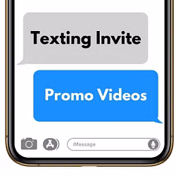 Texting Invite Promo Videos