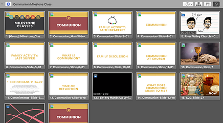 Milestone Class ProPresenter