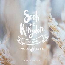 Matthew 6:33