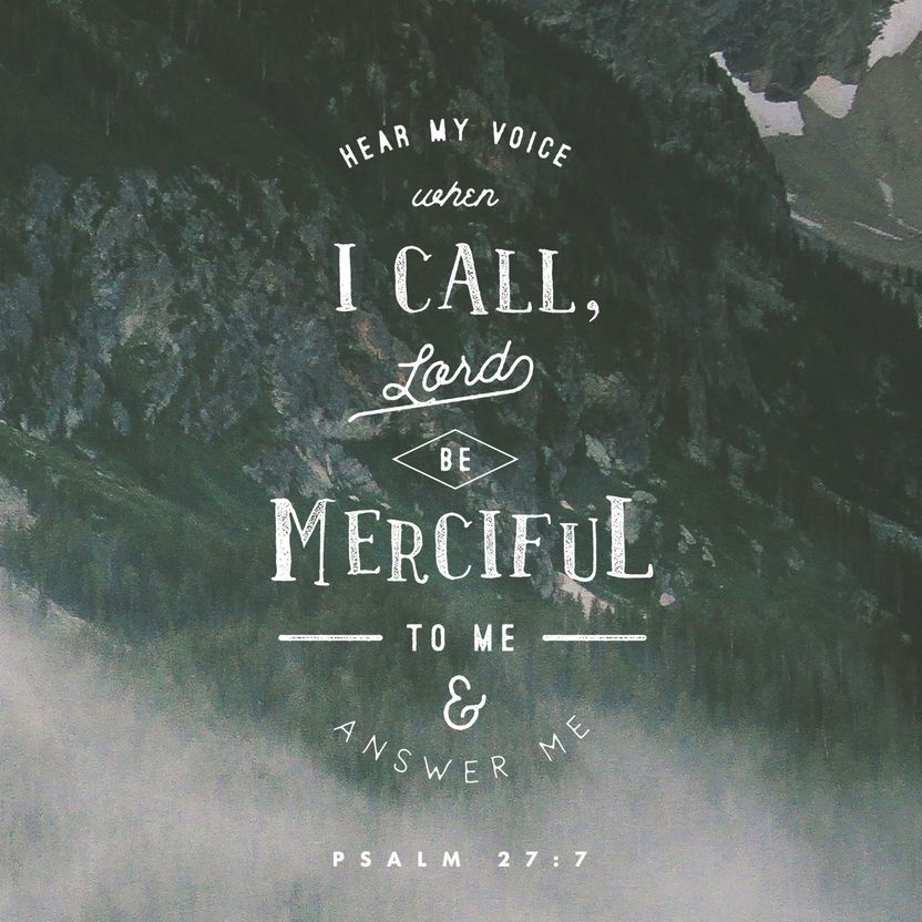 Psalm 27:7