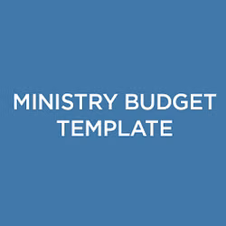 Ministry Budget Template