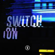 Social Square - Switch On 1 Blue