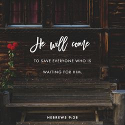 Hebrews 9:28