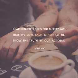 1 John 3:18